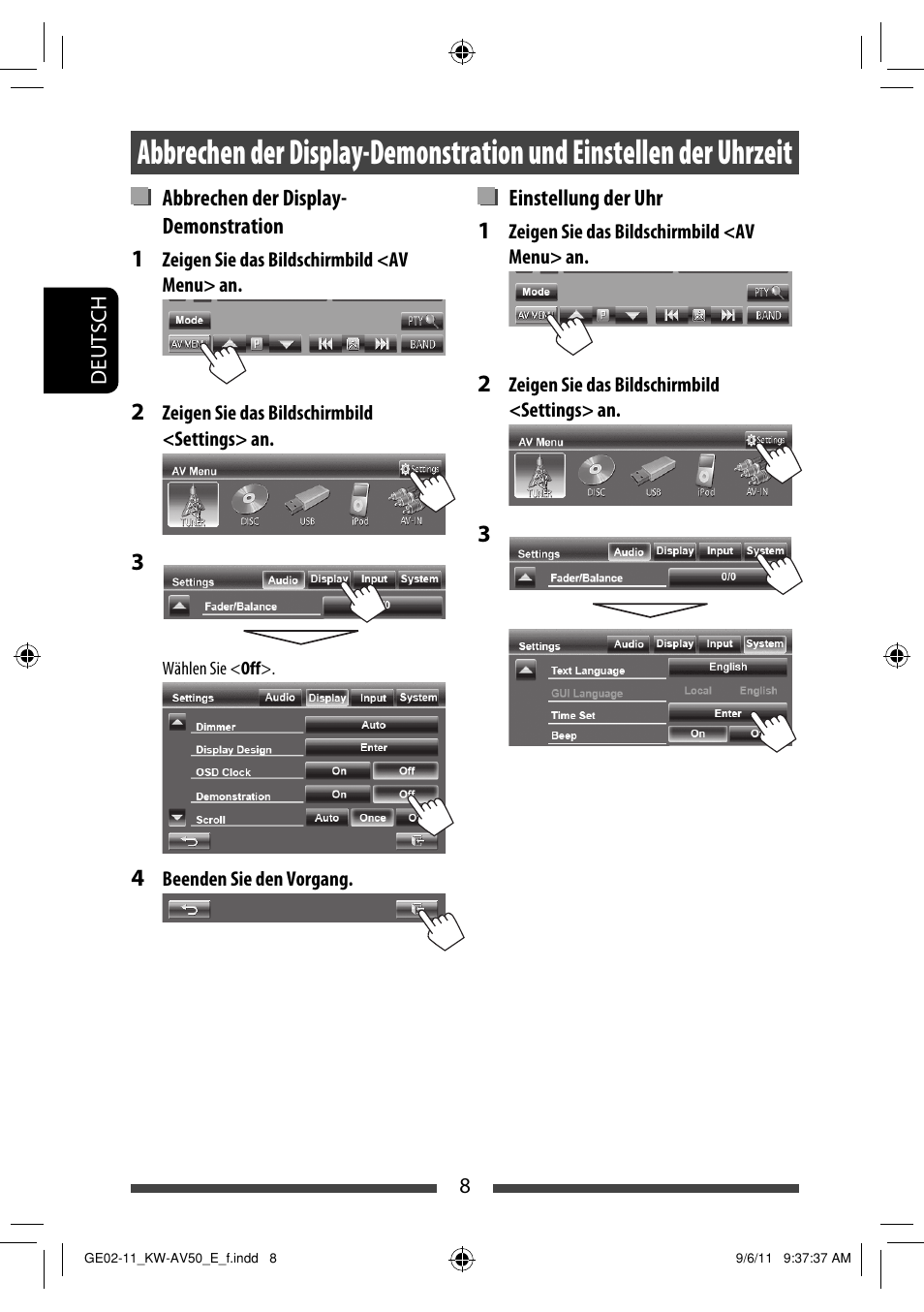 JVC KW-AV50 User Manual | Page 66 / 235