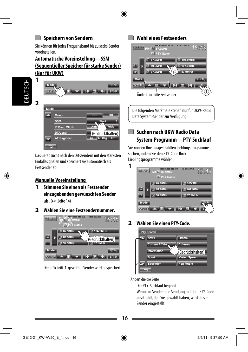 JVC KW-AV50 User Manual | Page 74 / 235