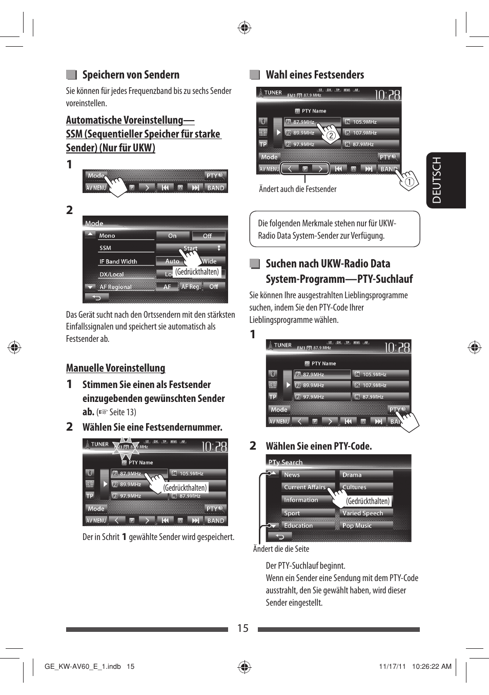 JVC KW-AV60BT User Manual | Page 83 / 277