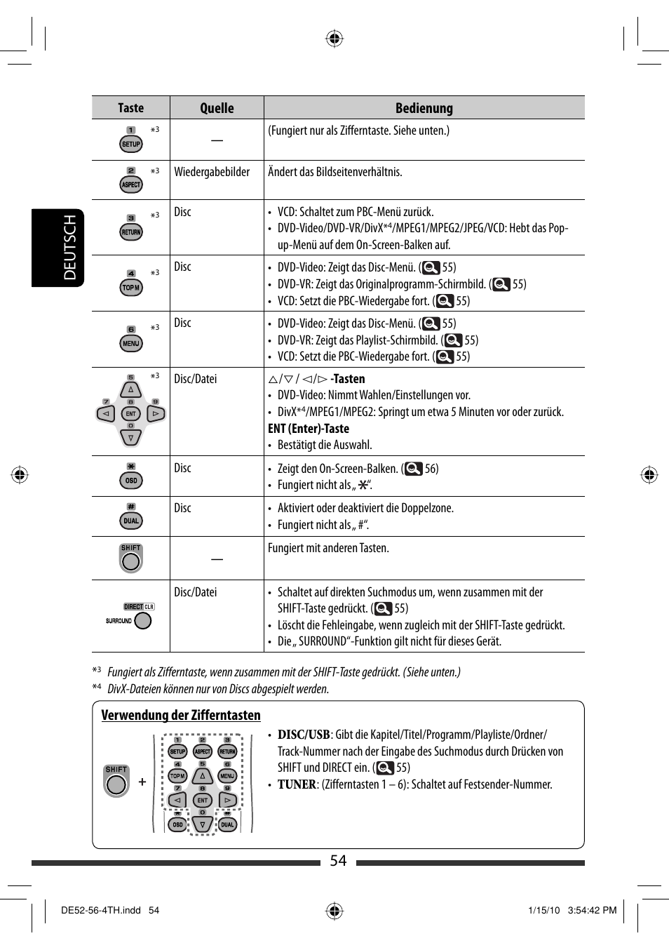 54 deut sch | JVC KW-AVX830 User Manual | Page 122 / 279
