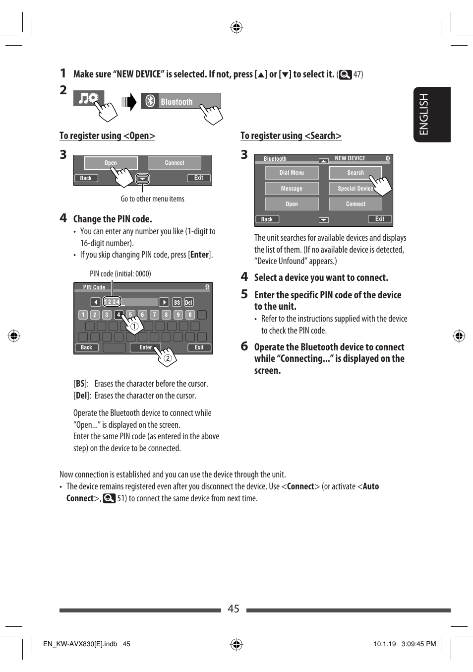 45 english | JVC KW-AVX830 User Manual | Page 45 / 279
