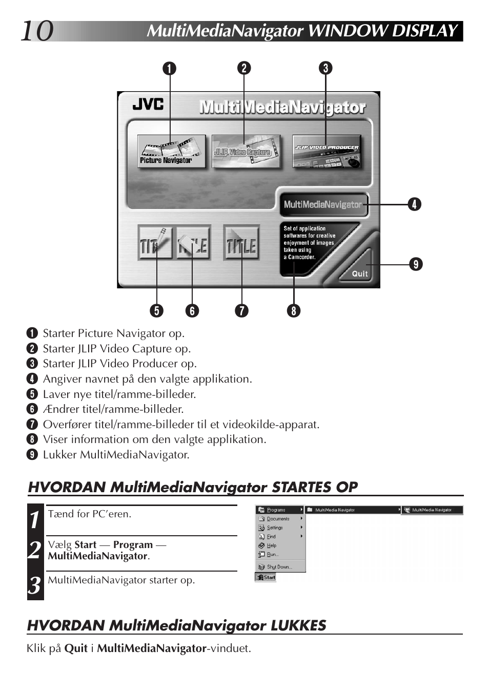 Multimedianavigator window display | JVC GR-DVL9700 User Manual | Page 130 / 244