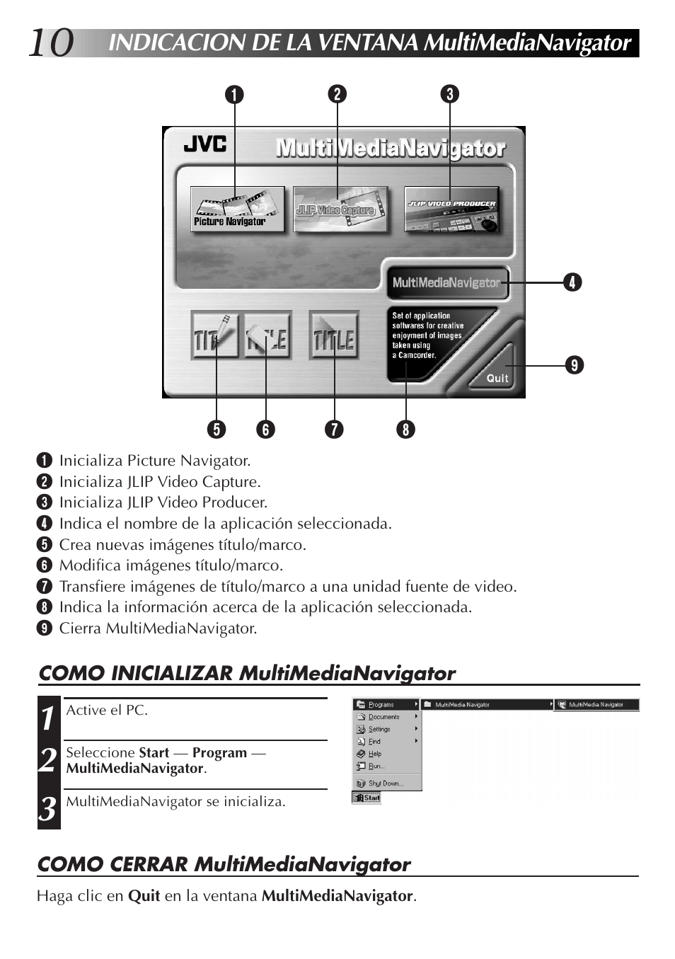 Indicacion de la ventana multimedianavigator | JVC GR-DVL9700 User Manual | Page 90 / 244