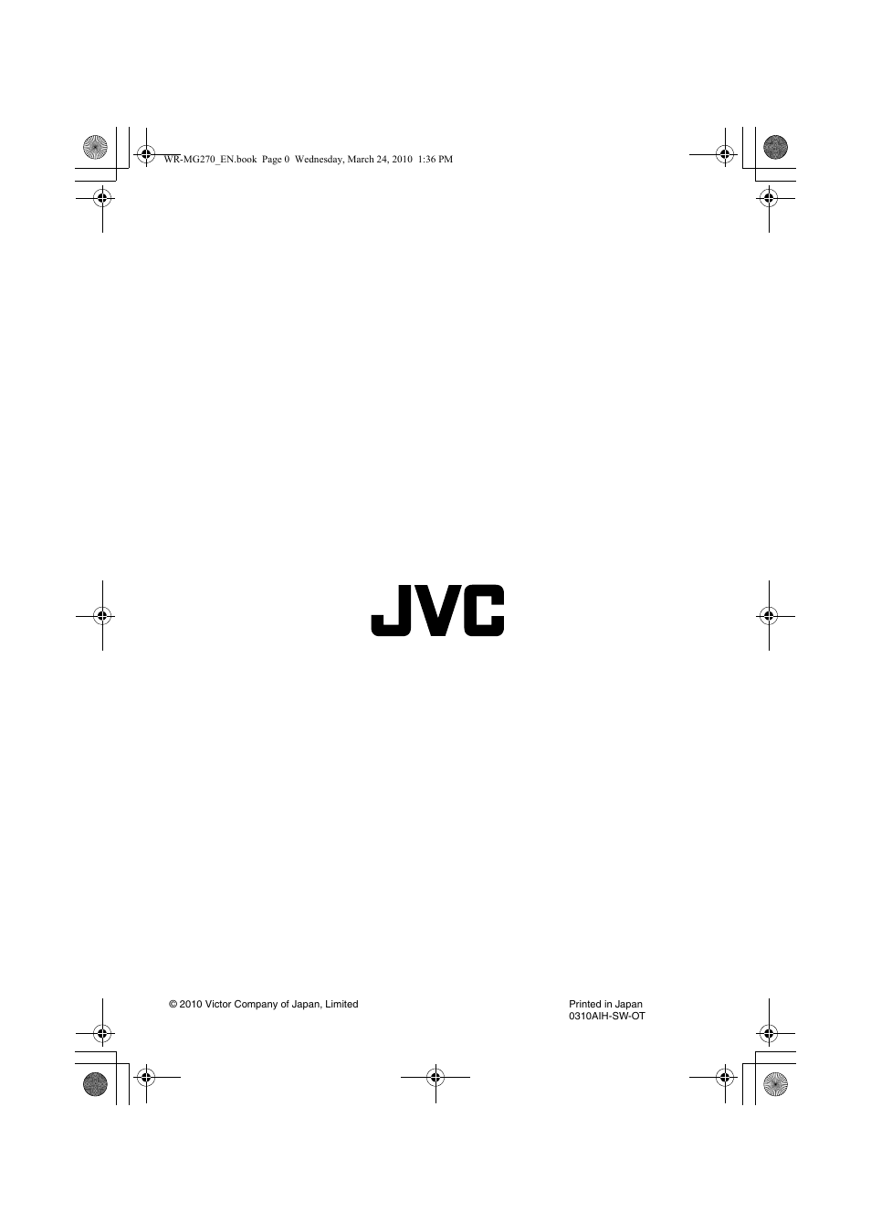 JVC WR-MG270 User Manual | Page 102 / 114