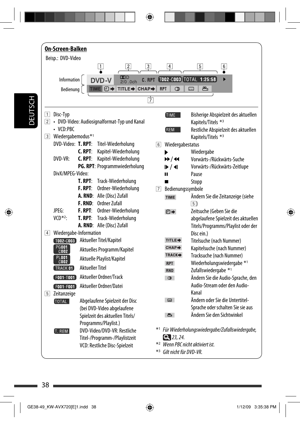 38 deutsch | JVC KW-AVX720 User Manual | Page 102 / 257