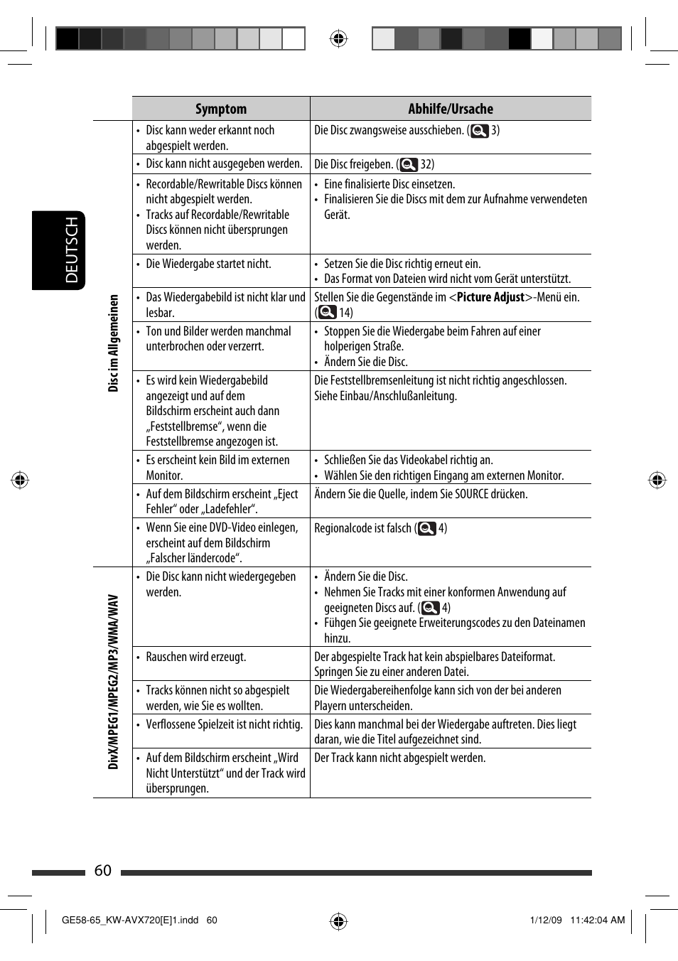 60 deutsch | JVC KW-AVX720 User Manual | Page 124 / 257