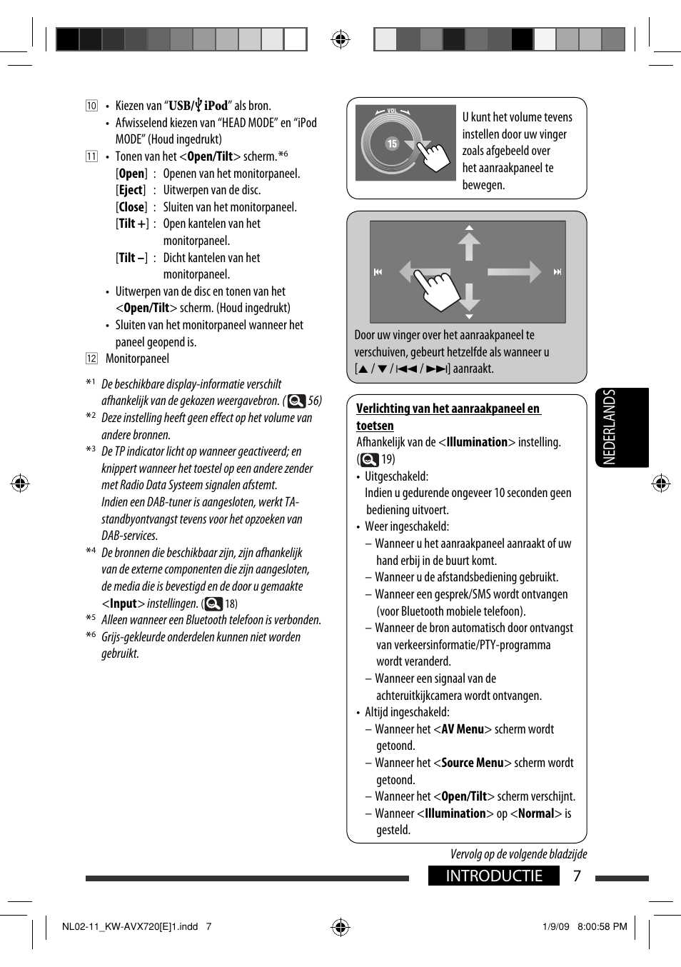 7introductie nederlands | JVC KW-AVX720 User Manual | Page 199 / 257