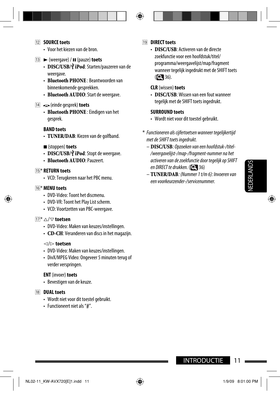 11 introductie nederlands | JVC KW-AVX720 User Manual | Page 203 / 257