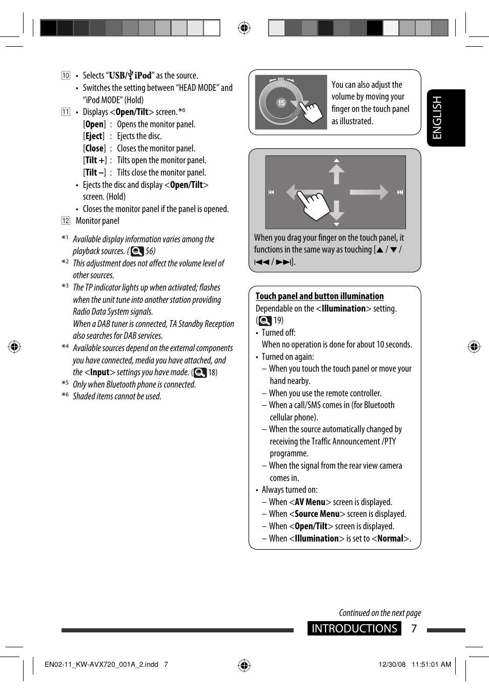 7introductions english | JVC KW-AVX720 User Manual | Page 7 / 257