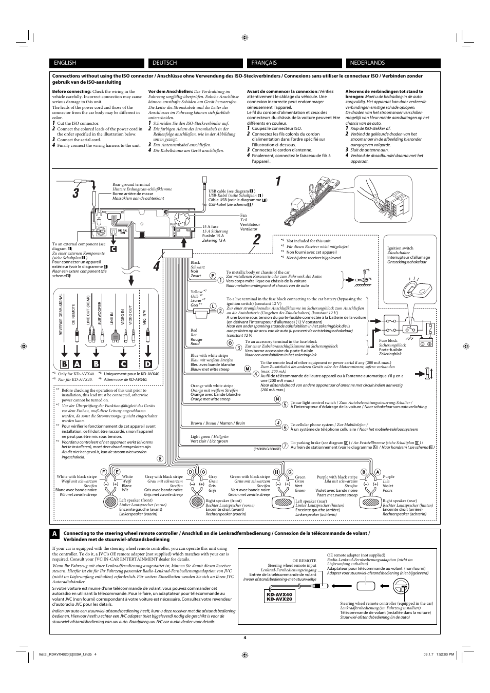 JVC KD-AVX20 User Manual | Page 4 / 6