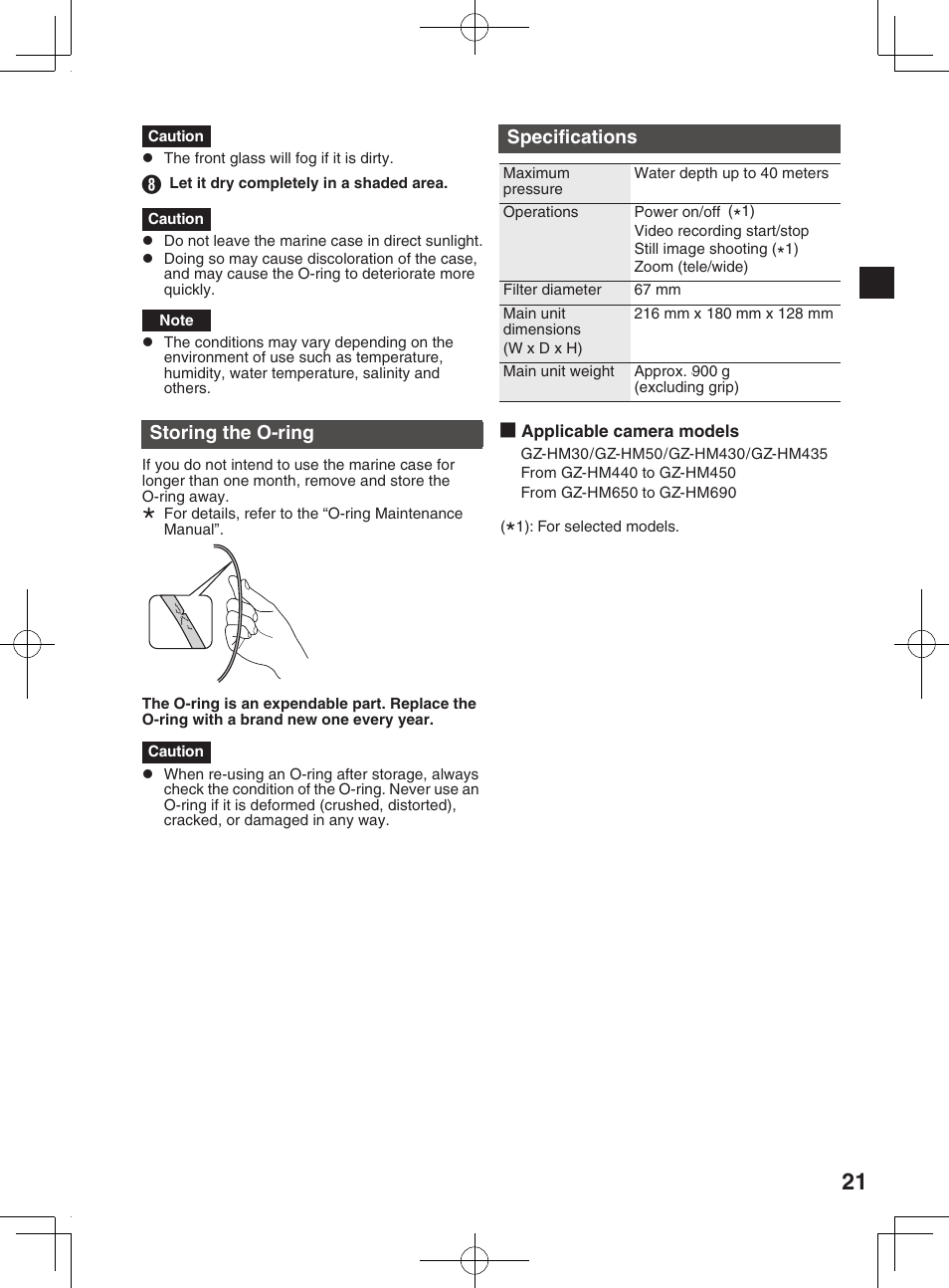 Aerforming salt removal | JVC WR-MG300 User Manual | Page 21 / 114