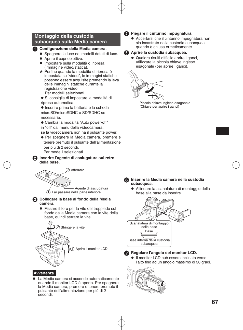 Parti e funzioni, Preparazione | JVC WR-MG300 User Manual | Page 67 / 114