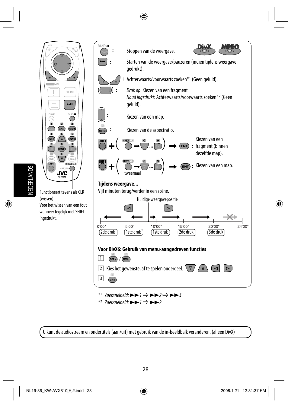 Nederlands | JVC KW-AVX810 User Manual | Page 274 / 331