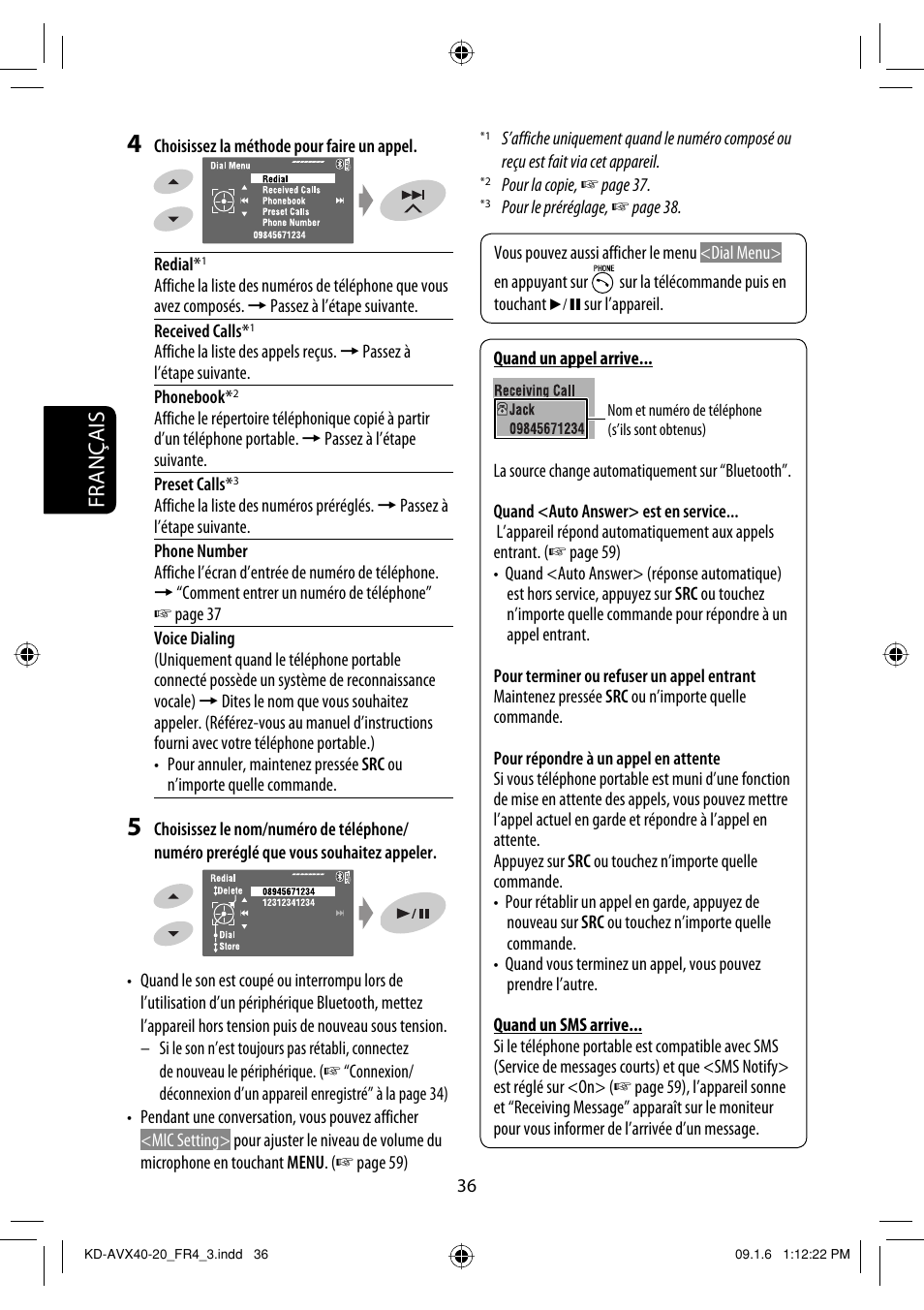 Français | JVC KD-AVX40 User Manual | Page 182 / 292