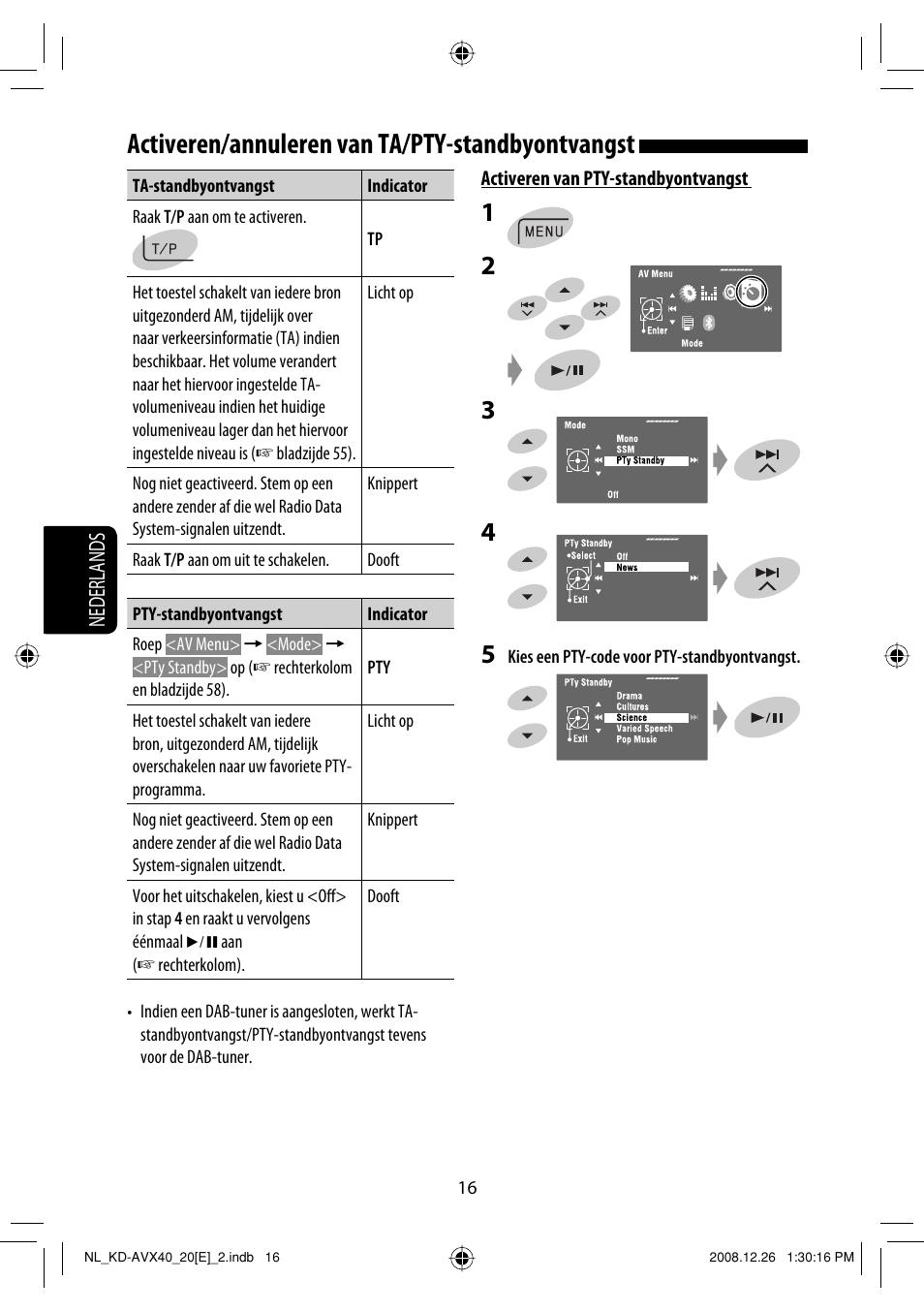 Activeren/annuleren van ta/pty-standbyontvangst | JVC KD-AVX40 User Manual | Page 234 / 292