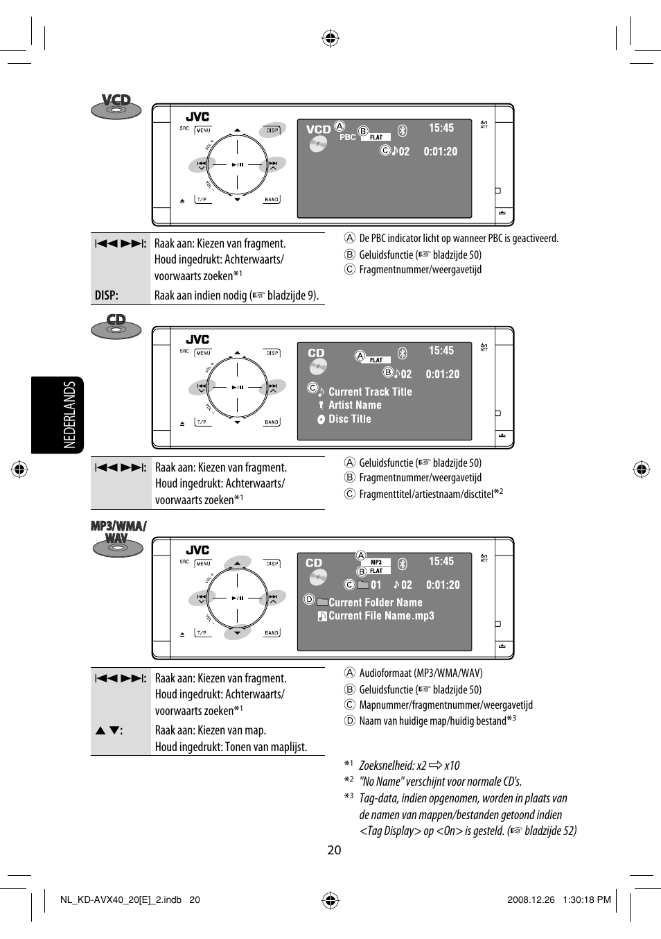 Nederlands | JVC KD-AVX40 User Manual | Page 238 / 292
