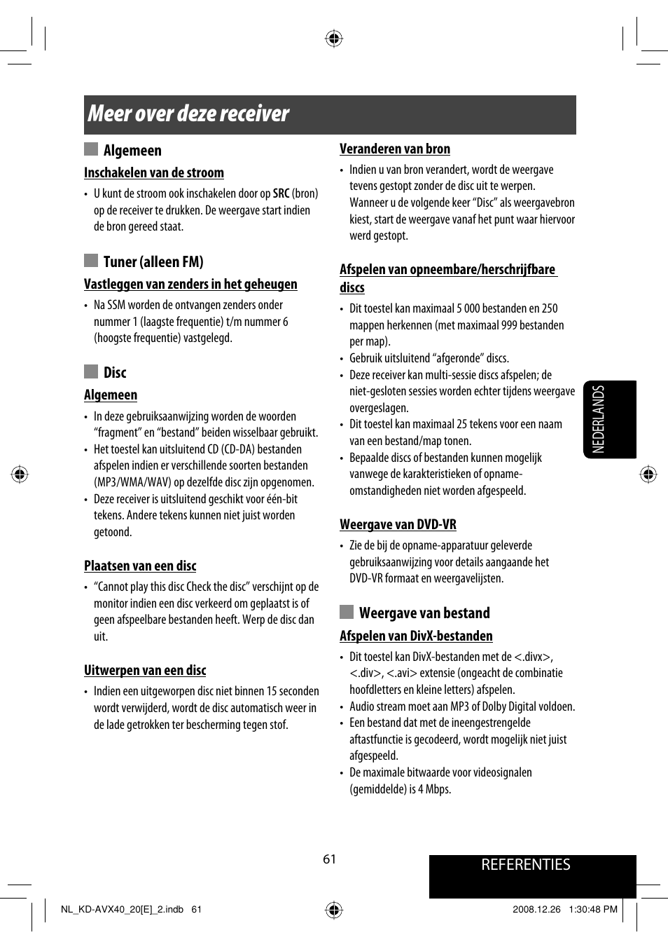 Meer over deze receiver | JVC KD-AVX40 User Manual | Page 279 / 292