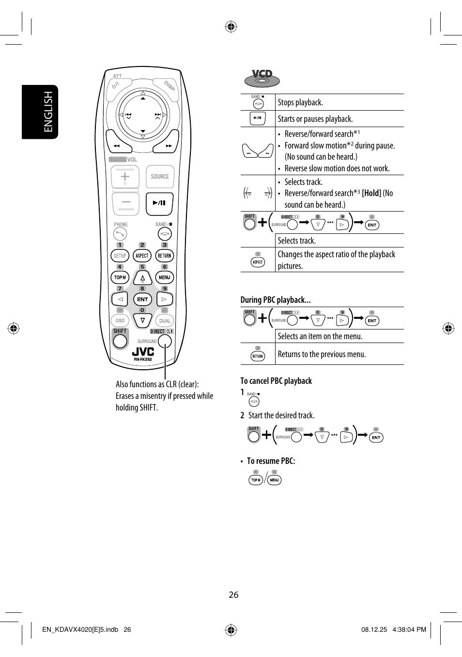English | JVC KD-AVX40 User Manual | Page 28 / 292