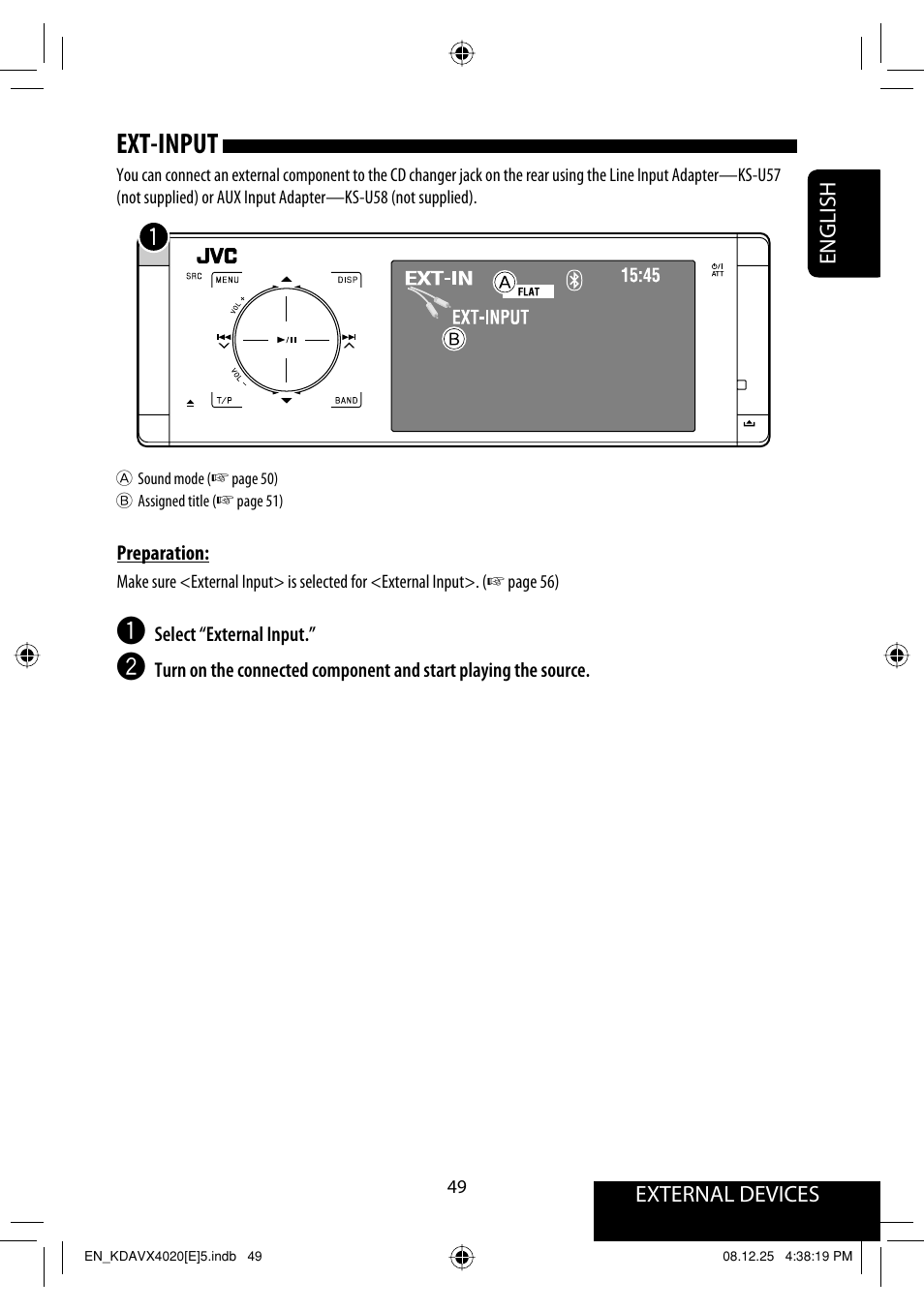 Ext-input | JVC KD-AVX40 User Manual | Page 51 / 292