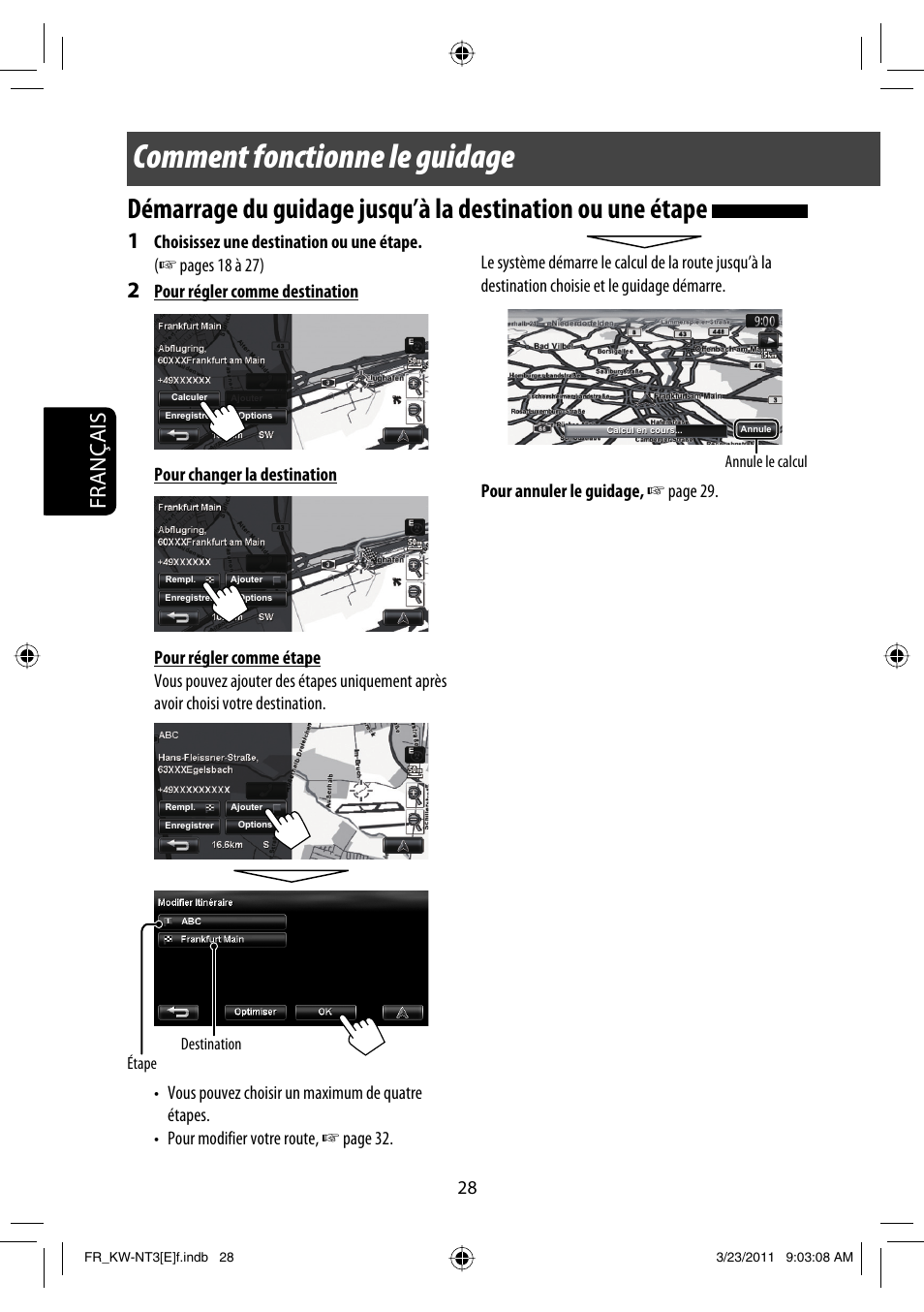 Comment fonctionne le guidage, Français | JVC KW-NT30 User Manual | Page 208 / 274