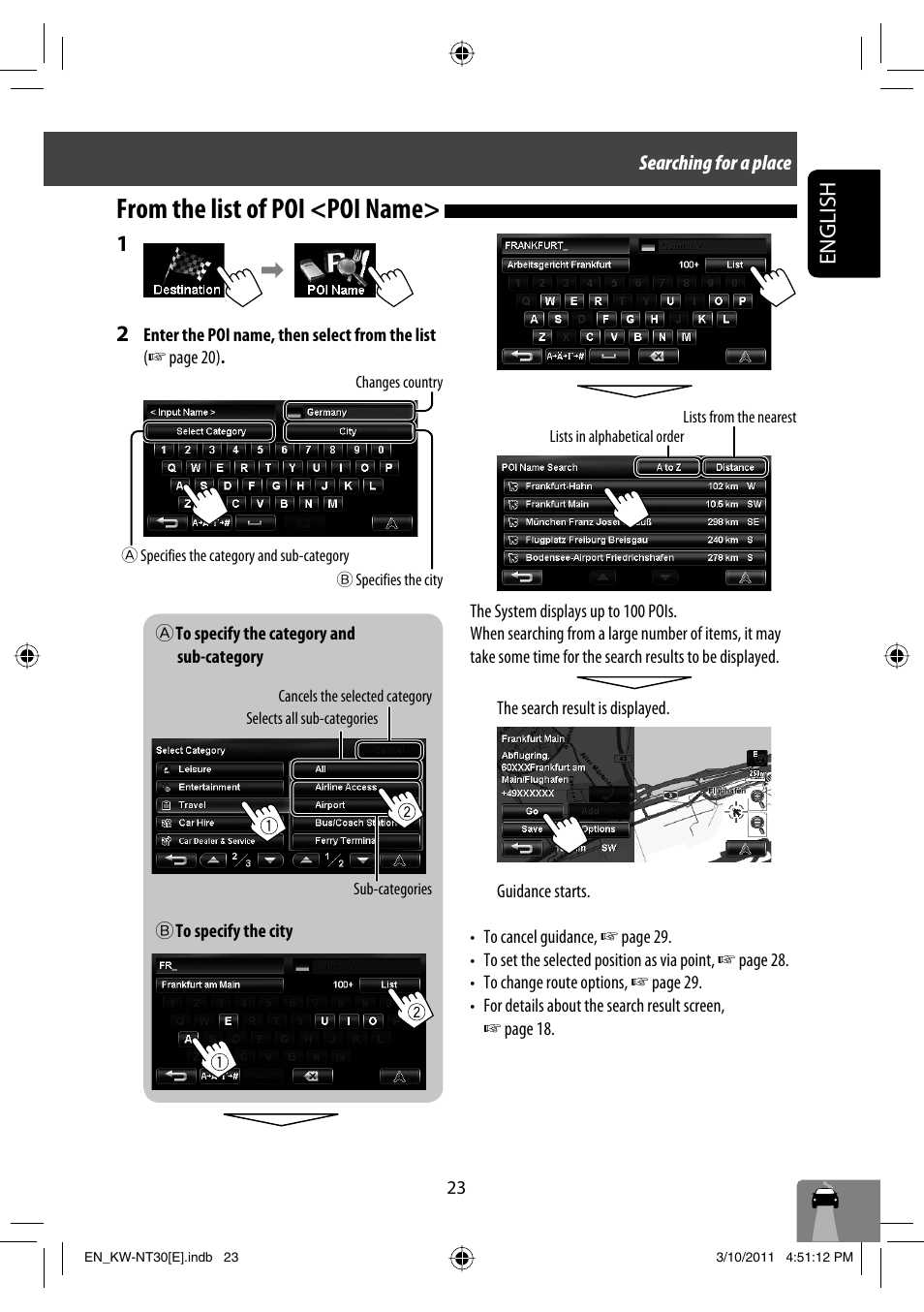 From the list of poi <poi name, English | JVC KW-NT30 User Manual | Page 23 / 274