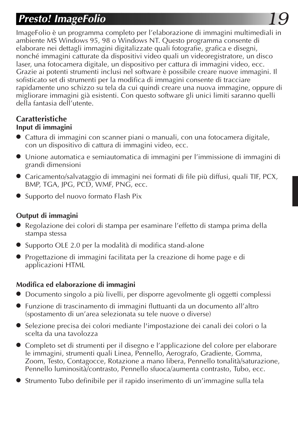 Presto! imagefolio | JVC GR-DVX10 User Manual | Page 119 / 244