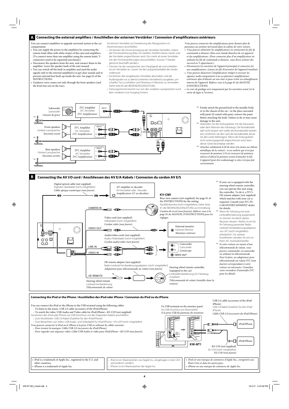 JVC KW-NT1 User Manual | Page 6 / 6