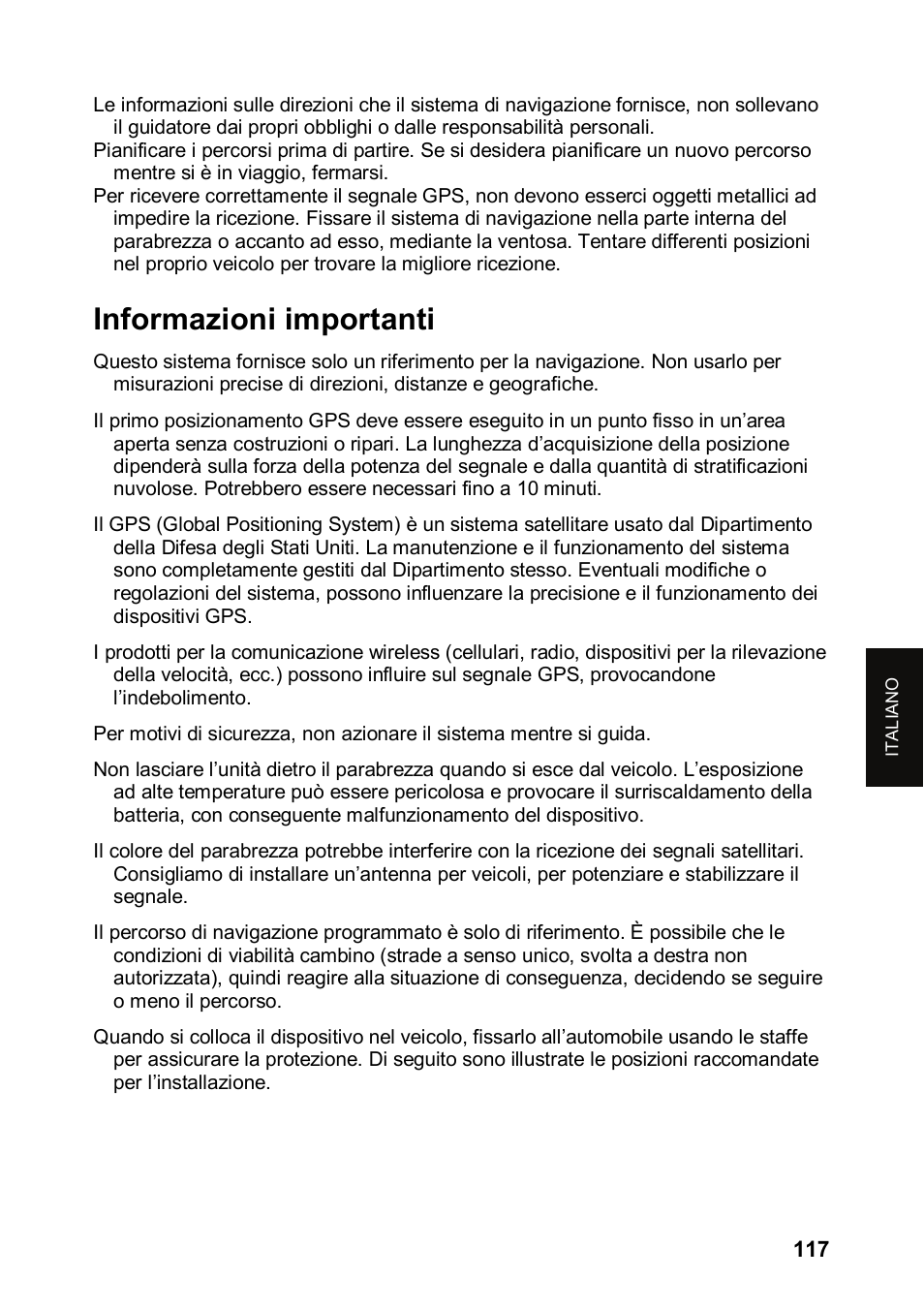 Informazioni importanti | JVC KV-PX501 User Manual | Page 117 / 219