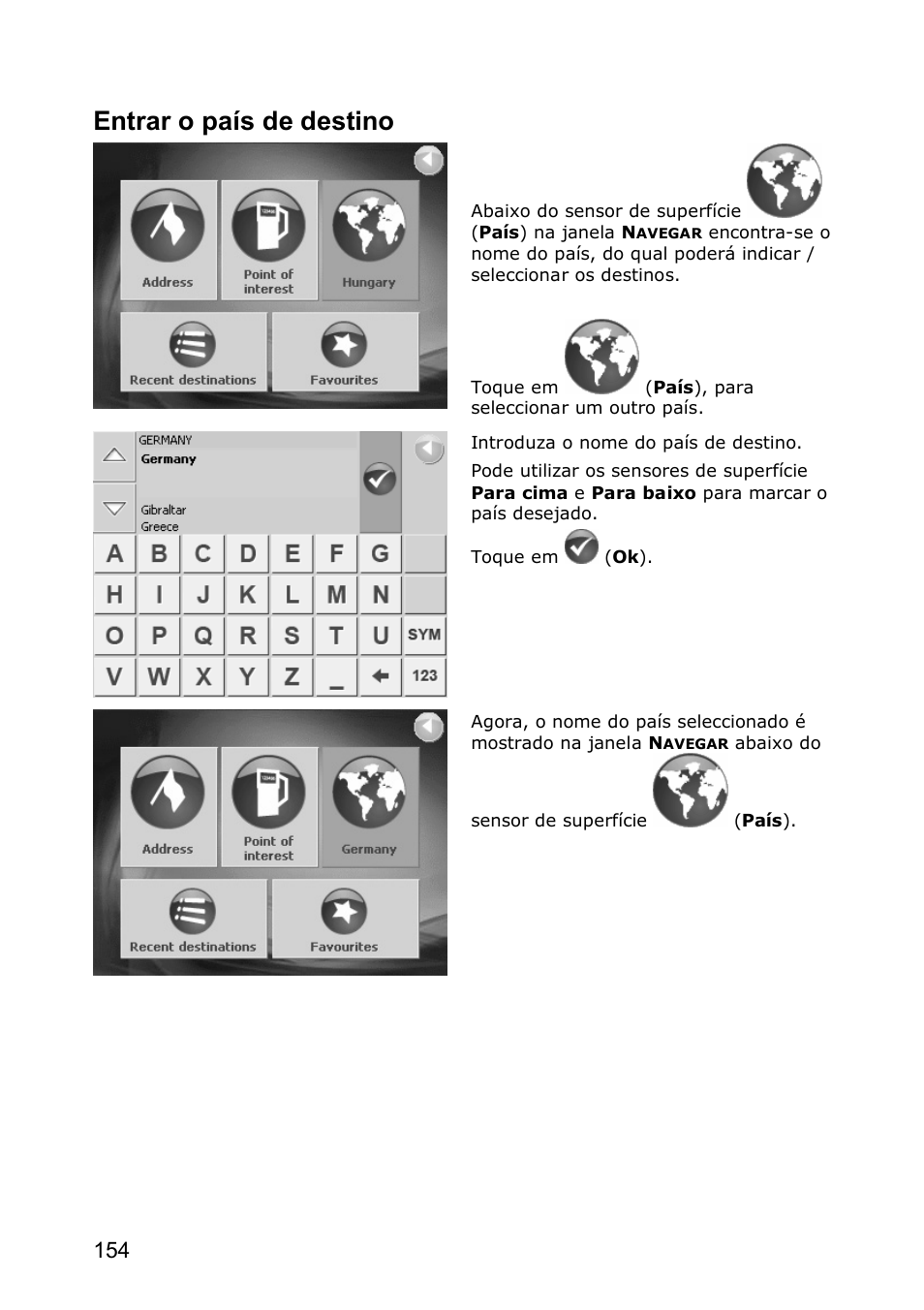 Entrar o país de destino | JVC KV-PX501 User Manual | Page 154 / 219