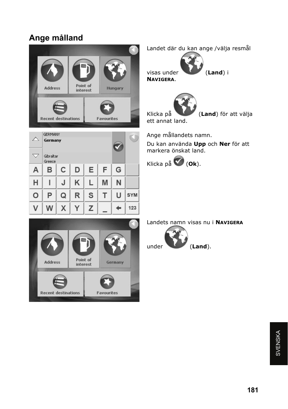 Ange målland | JVC KV-PX501 User Manual | Page 181 / 219