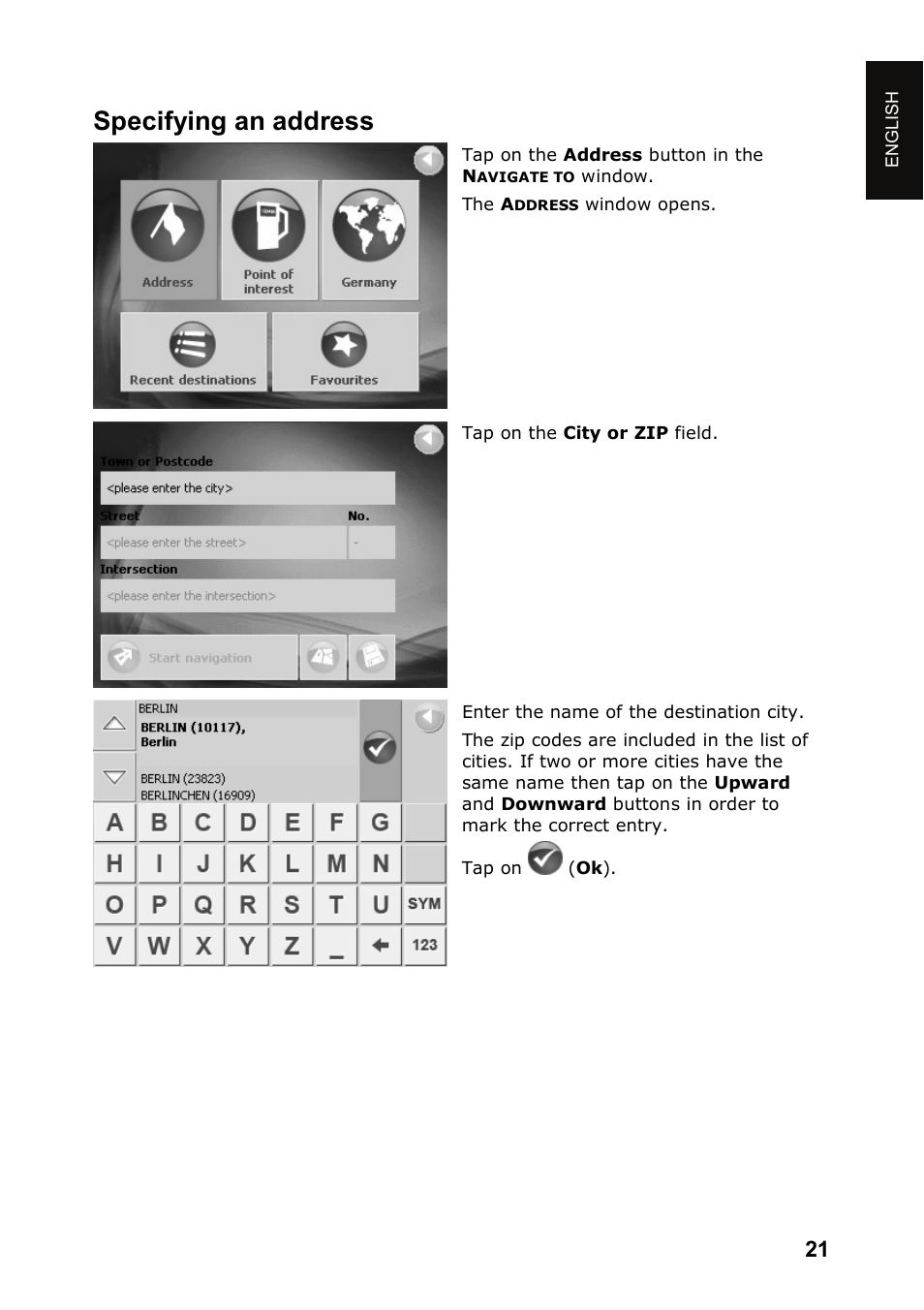 Specifying an address | JVC KV-PX501 User Manual | Page 21 / 219