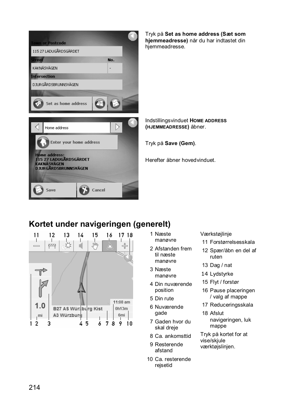 Kortet under navigeringen (generelt) | JVC KV-PX501 User Manual | Page 214 / 219