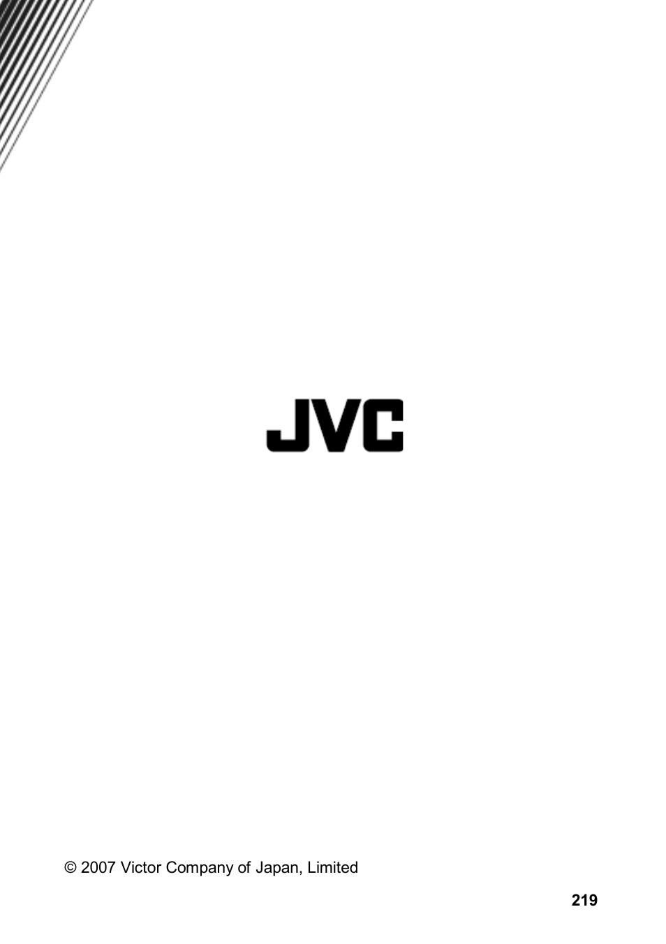 JVC KV-PX501 User Manual | Page 219 / 219