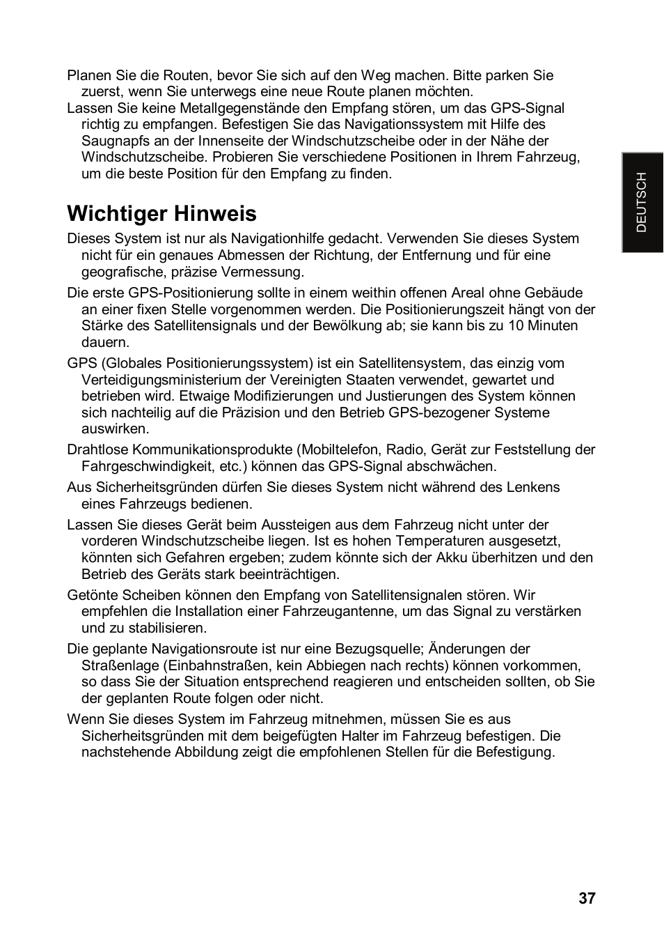 Wichtiger hinweis | JVC KV-PX501 User Manual | Page 37 / 219