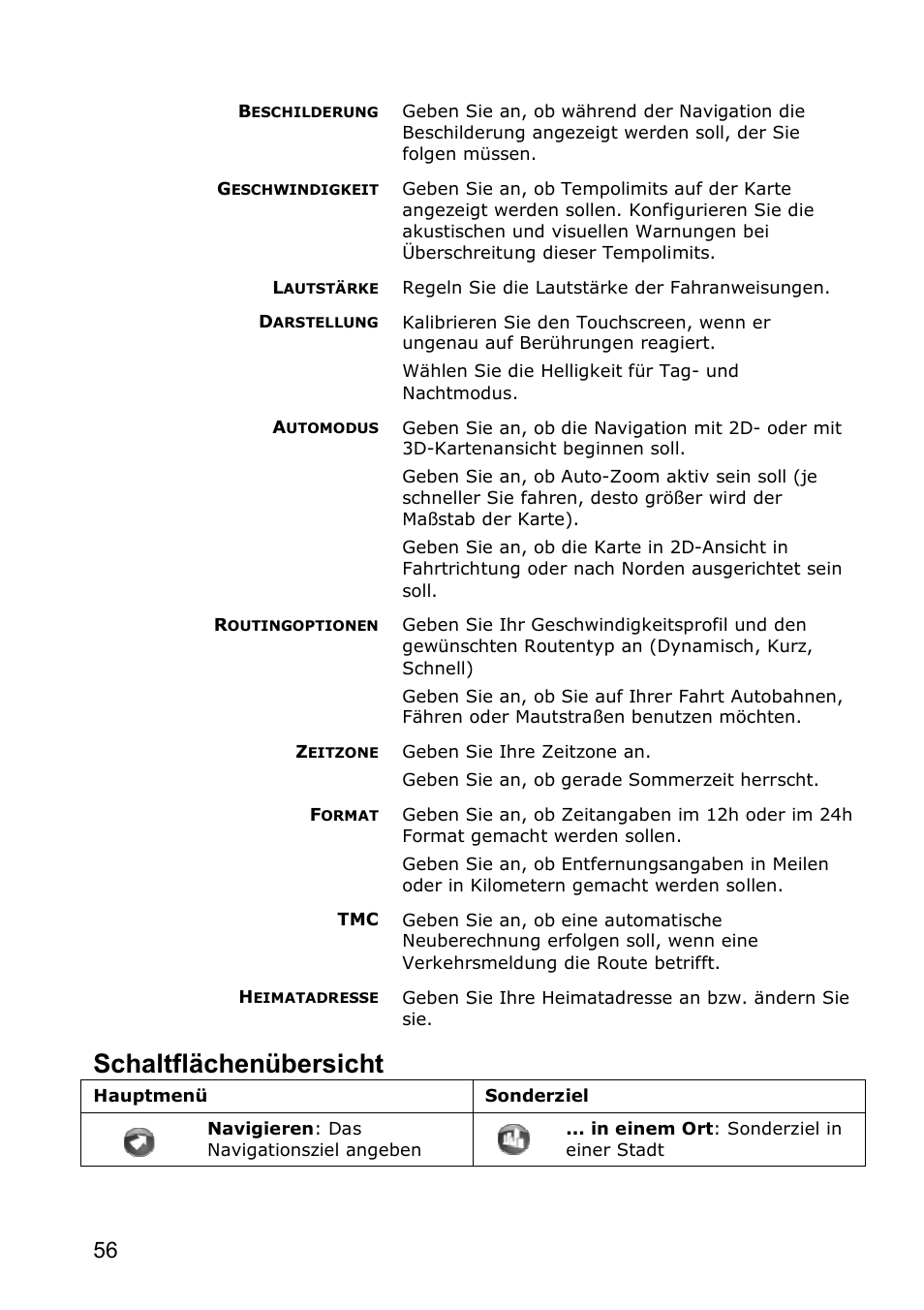 Schaltflächenübersicht | JVC KV-PX501 User Manual | Page 56 / 219