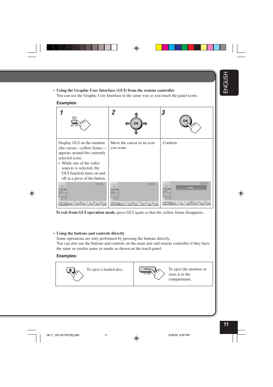 English | JVC KD-AV7001 User Manual | Page 11 / 363
