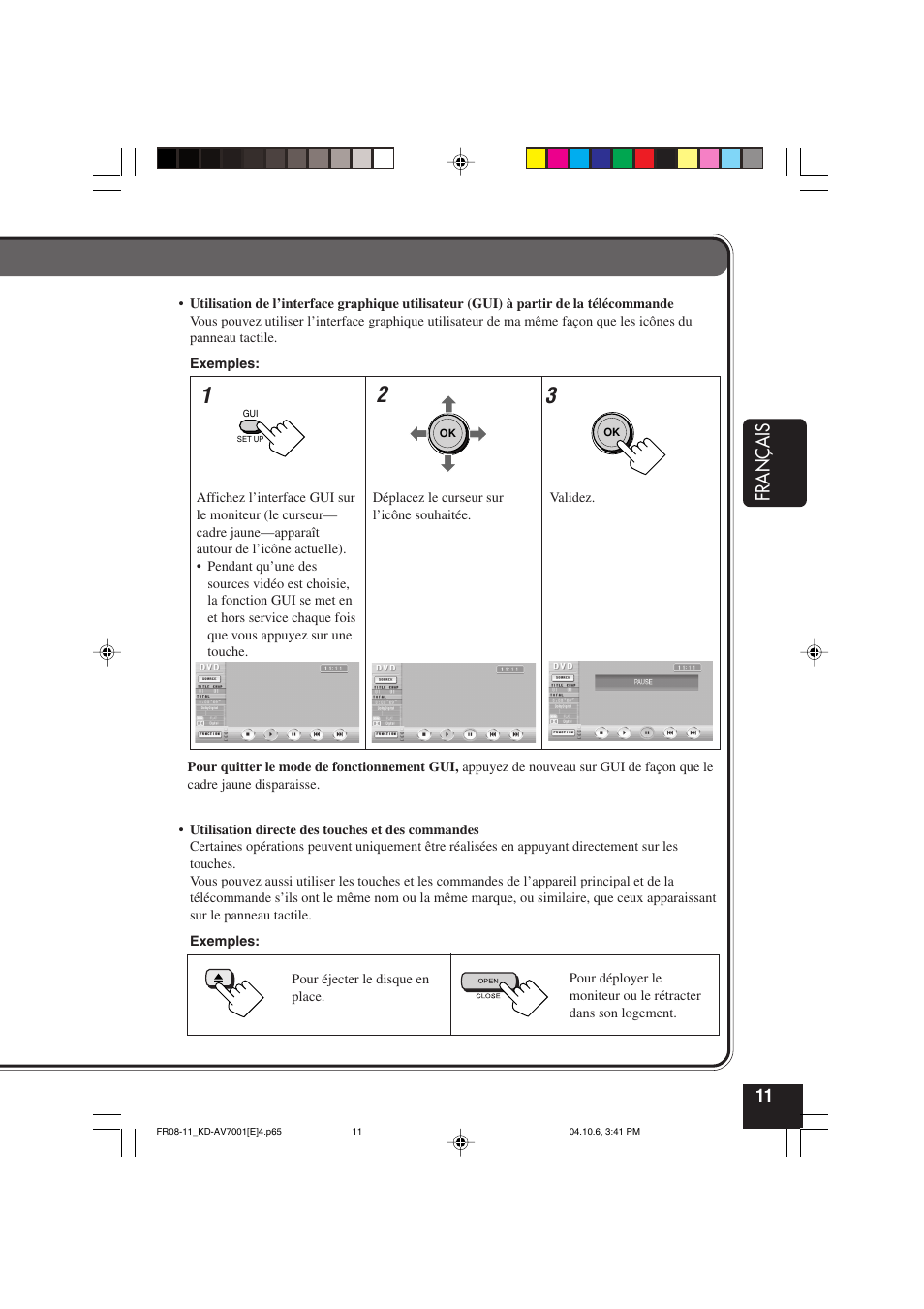 Français | JVC KD-AV7001 User Manual | Page 191 / 363