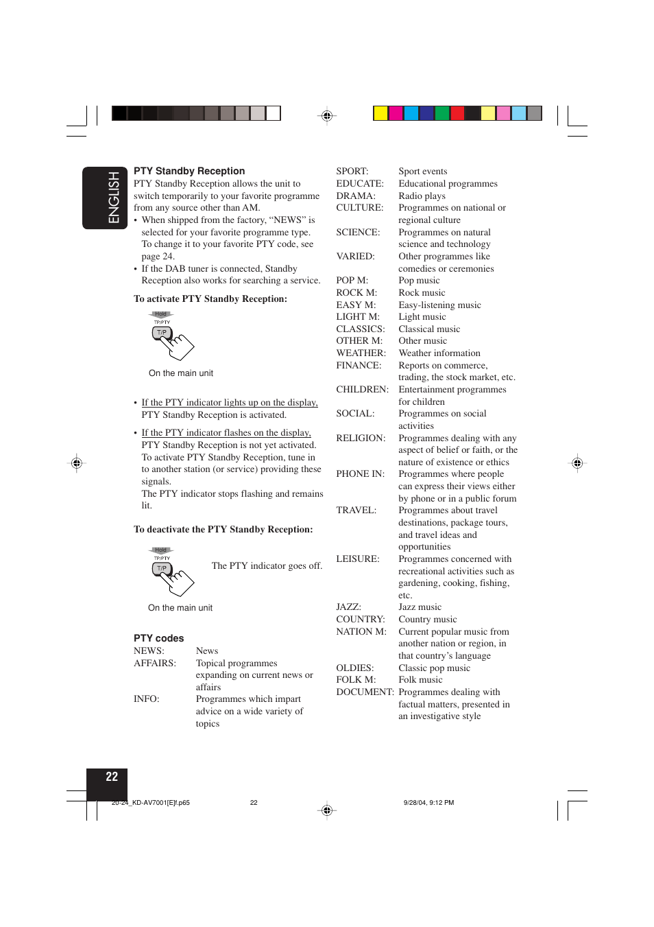 English | JVC KD-AV7001 User Manual | Page 22 / 363