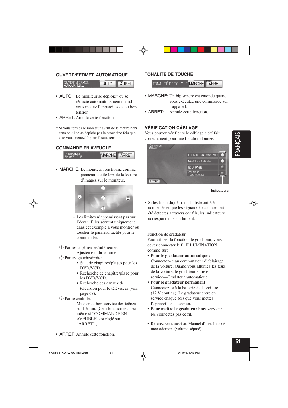 Français | JVC KD-AV7001 User Manual | Page 231 / 363