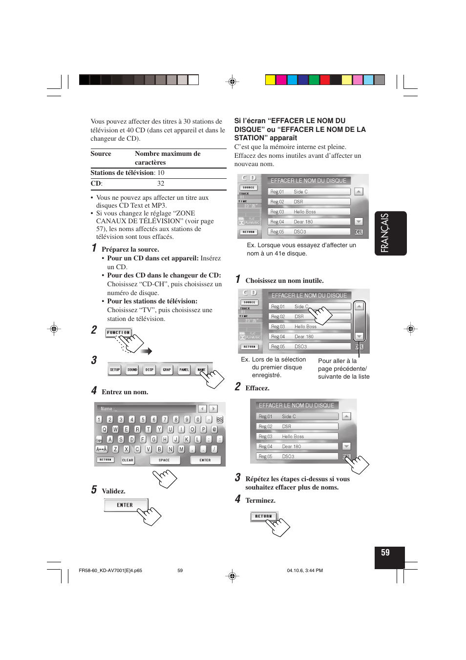 Français | JVC KD-AV7001 User Manual | Page 239 / 363