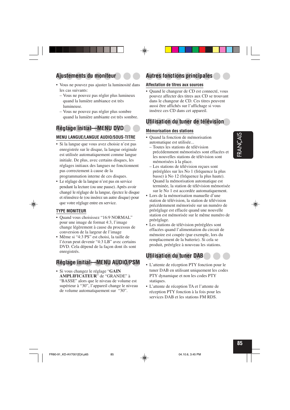 JVC KD-AV7001 User Manual | Page 265 / 363