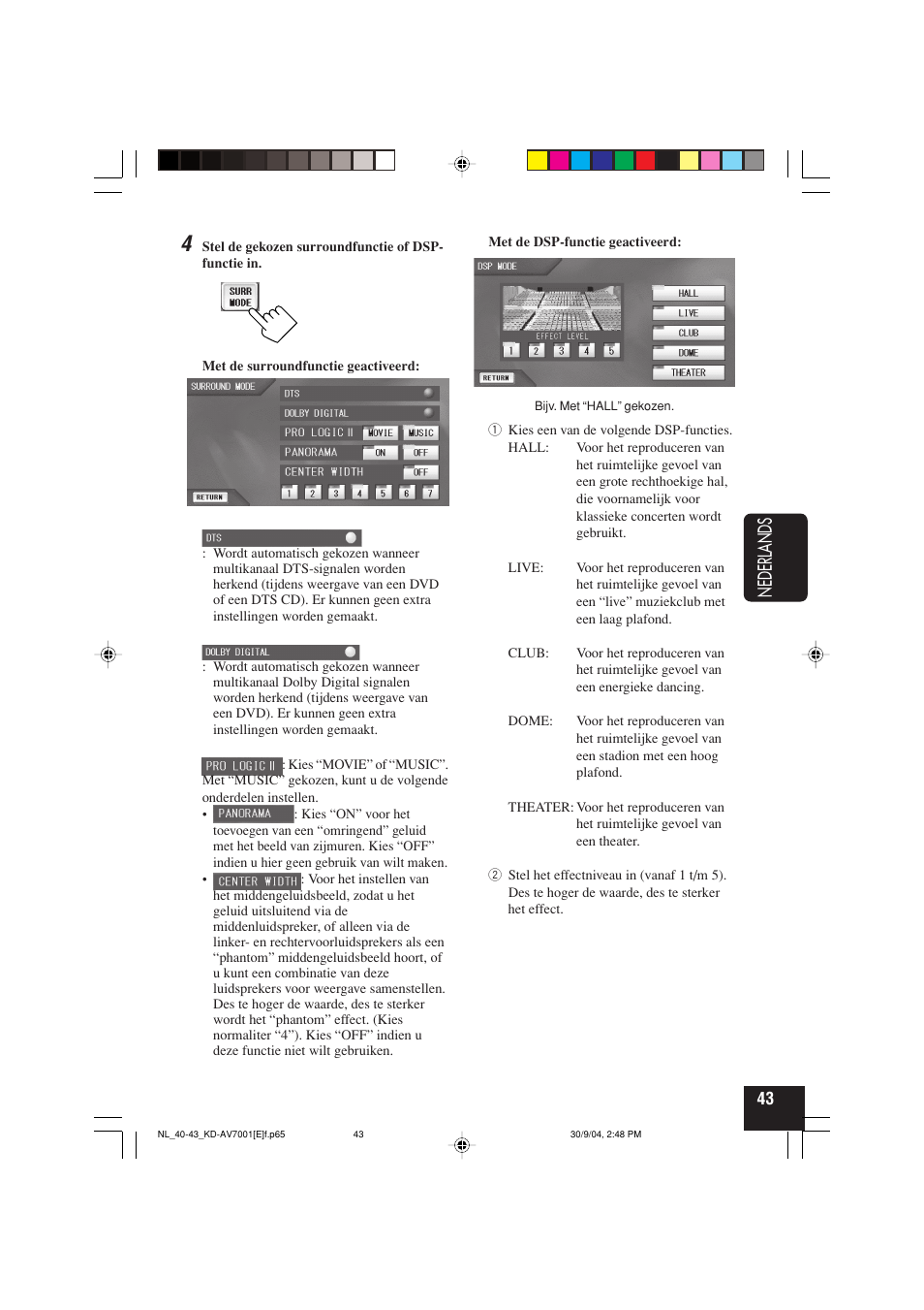 Nederlands | JVC KD-AV7001 User Manual | Page 313 / 363