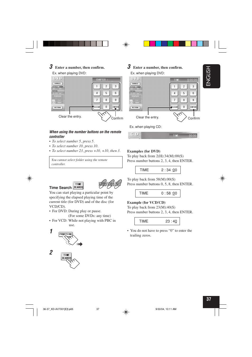 English | JVC KD-AV7001 User Manual | Page 37 / 363
