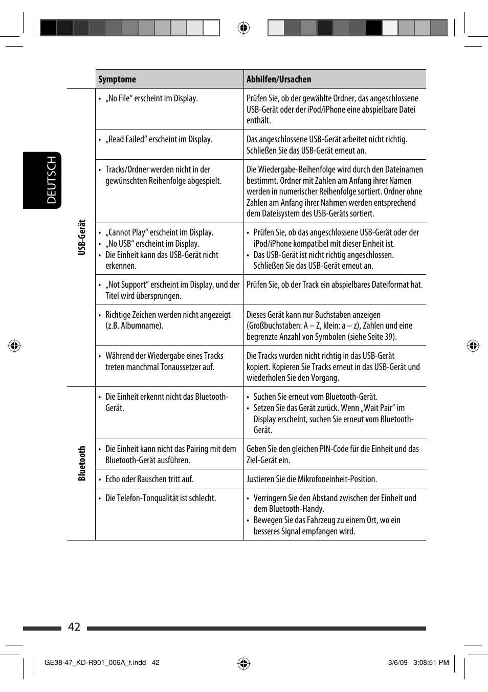 Deutsch 42 | JVC KD-R901 User Manual | Page 88 / 185