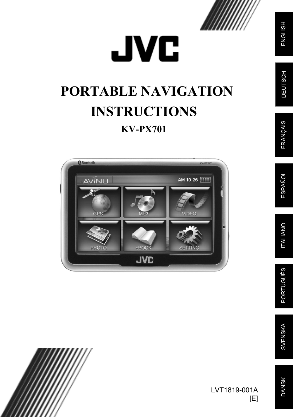 JVC KV-PX701 User Manual | 215 pages