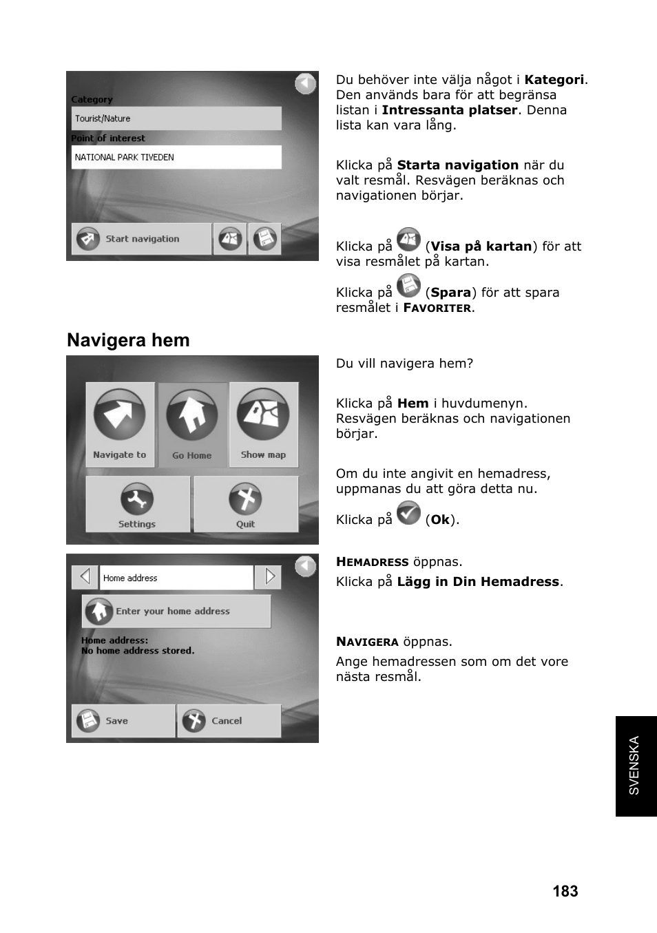 Navigera hem | JVC KV-PX701 User Manual | Page 183 / 215