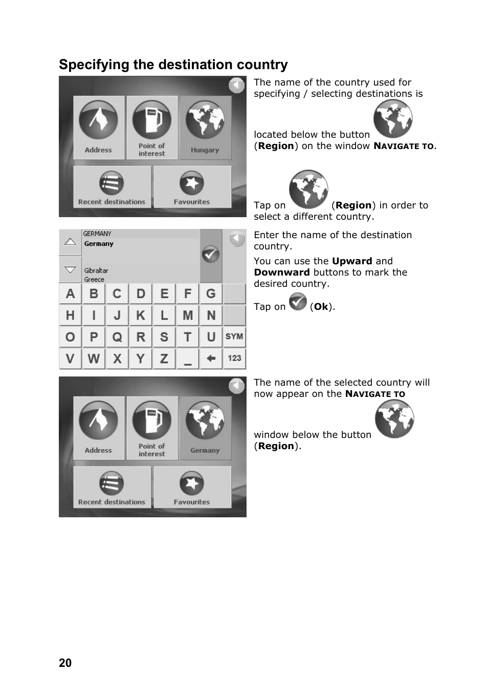 Specifying the destination country | JVC KV-PX701 User Manual | Page 20 / 215