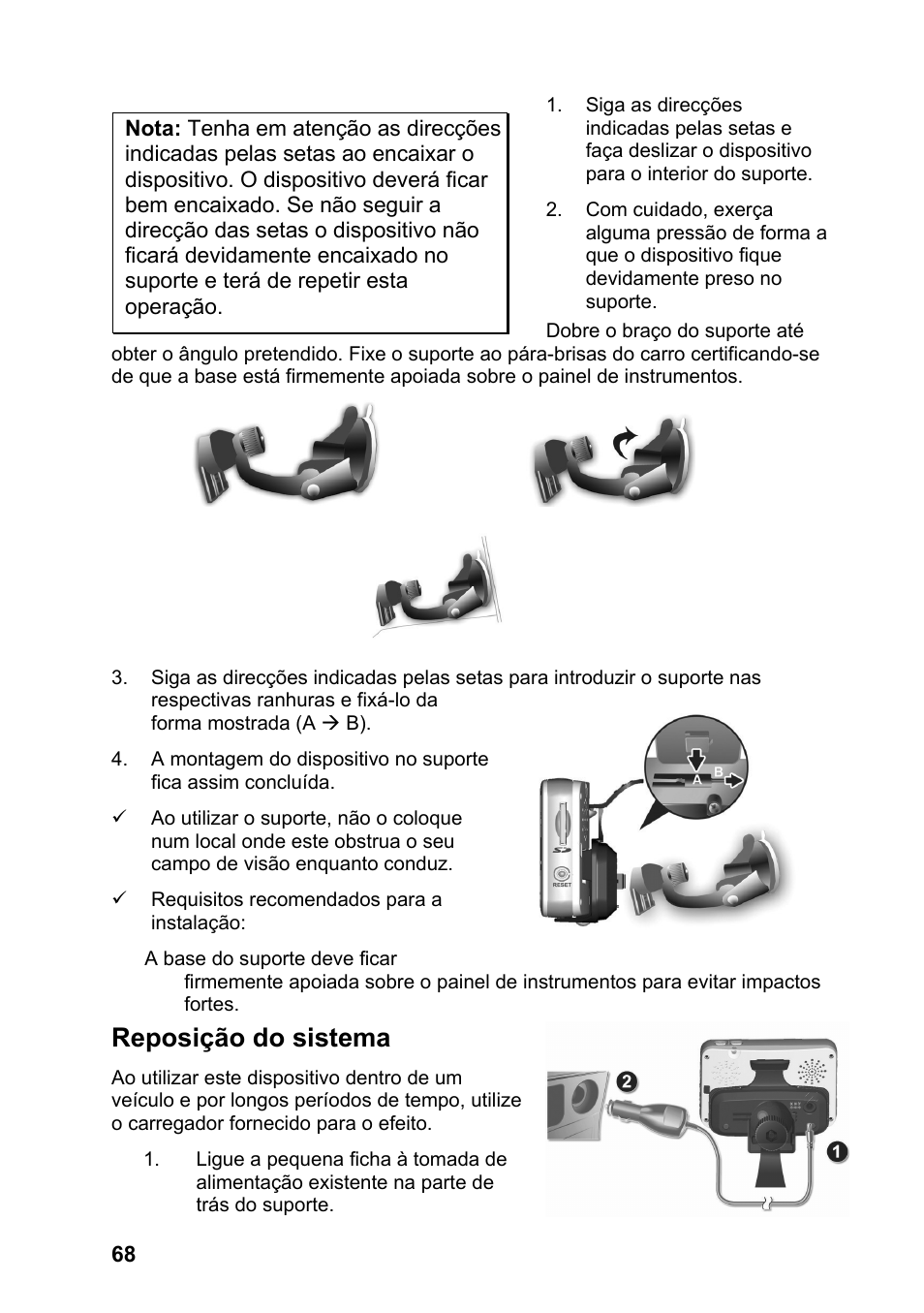Reposição do sistema | JVC KV-PX701 User Manual | Page 68 / 215