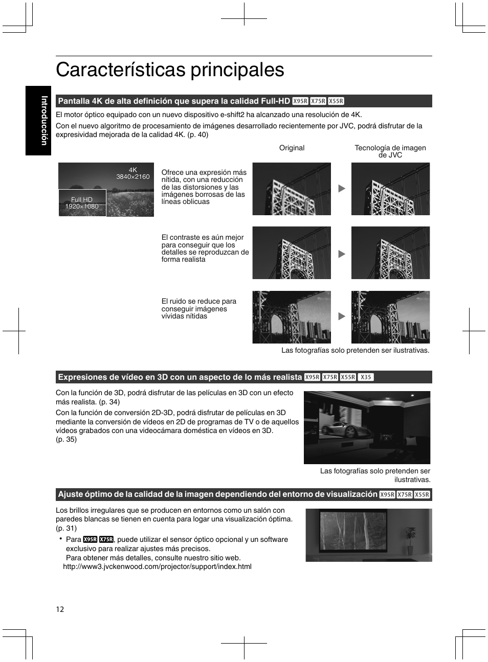 Características principales | JVC DLA-X95R User Manual | Page 184 / 260