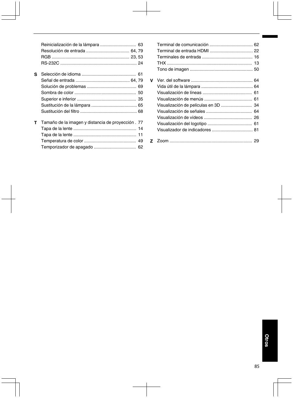JVC DLA-X95R User Manual | Page 257 / 260